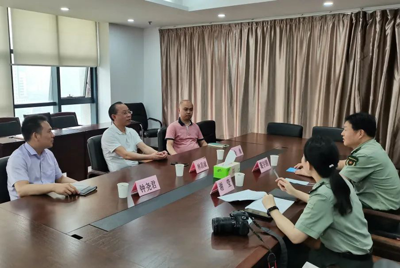 濱江區區委常委葛宇鵬一行赴浙農股份開展&ldquo;親清三訪&rdquo;活動