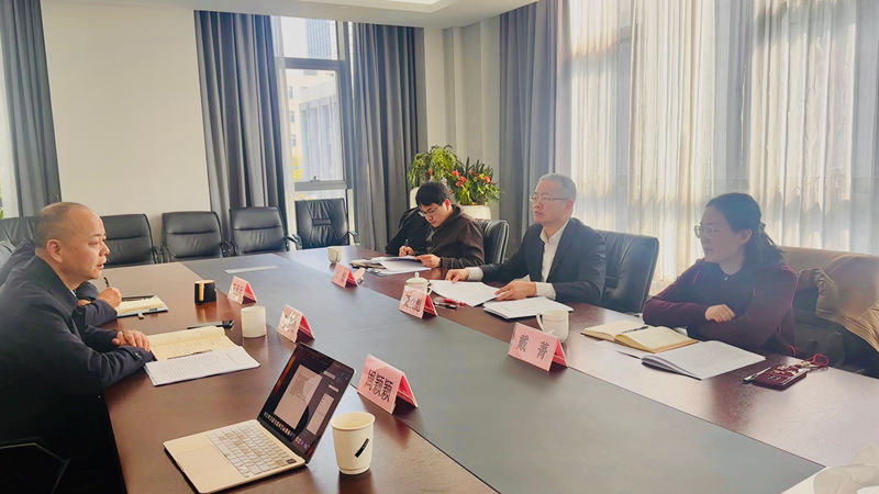 省供銷社黨委委員、理事會副主任董益彪帶隊到浙江農(nóng)合集團調(diào)研